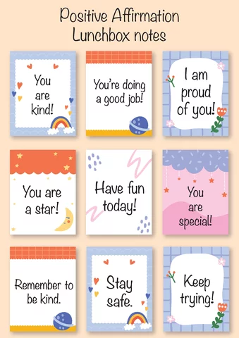 Positive affirmation