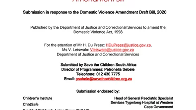 SCSA Submission for the DVA Amendment Bill 24 April